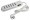 MULTIPRESA 6 Prese 10/16A con interruttore laterale AC230V 5E-6NK (#281 5A6281)