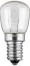 LAMPADA E14 FRIGO 15W 0° AC230V (#404B COD. 72E14FRI) 