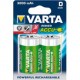 2 TORCIA D 3000MAH NIMH 1,2V PILA RICARICABILE VARTA (#102E 122102E)