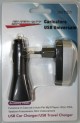 CARICA USB PRESA AC230V RETE E 12V ACCENDISIGARI con presa USB 5V universale Energy (#242 cod.81USB)